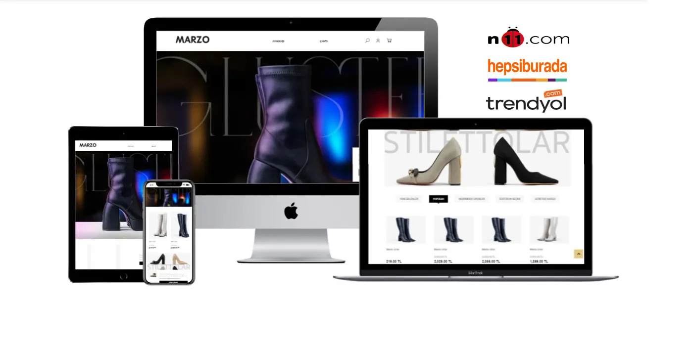 E-Ticaret Ayakkabı Teması