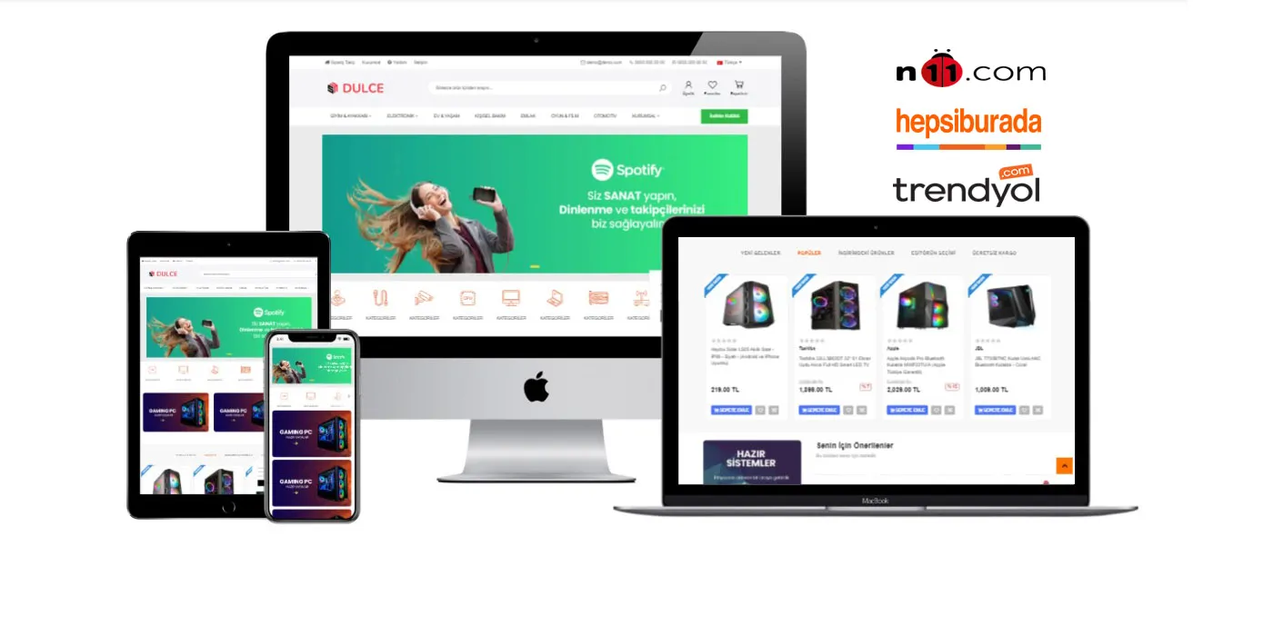 E-Ticaret Teknoloji Teması 4